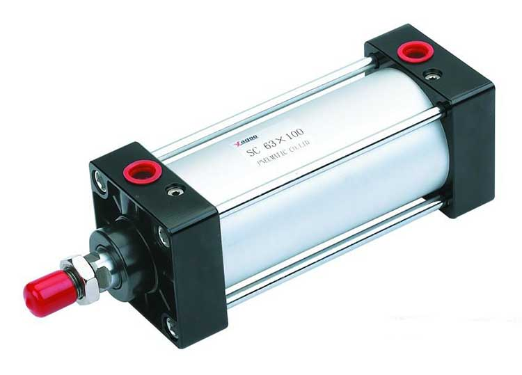 4Double acting pneumatic cylinder 4Double acting pneumatic cylinder